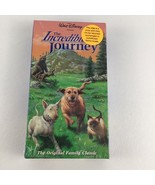 Walt Disney The Incredible Journey VHS Tape Animal Adventure SEALED Vint... - $352.92 MXN