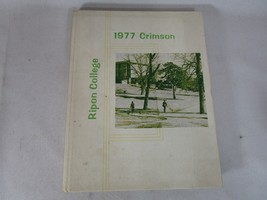 1977 Crimson Ripon College Yearbook Ripon Wisconsin genealogy - £38.82 GBP