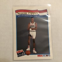 1991 NBA Hoops 1992 USA Basketball Team Scottie Pippen #58 Hall Of Fame - £0.99 GBP
