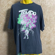 Tempo Rapper Concert Tour 2016 Black Cotton T Shirt Size XL - $9.28