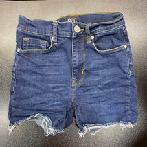 BDG Urban Outfitters Girls Twig Jean Shorts Size 12 Frayed Worn Distressed - £12.57 GBP