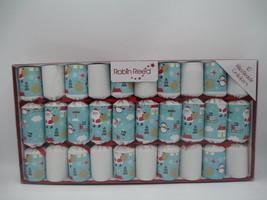 Robin Reed 10 Christmas Crackers Christmas Cuties Hat Joke Gift - £15.37 GBP