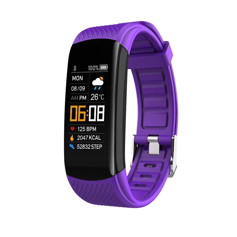 T watch heart rate monitor weather clock band sport waterproof smartwatch for men women thumb200
