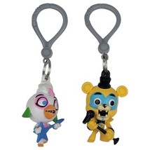 Funko Five Nights at Freddy&#39;s Glamrock Chica &amp; Freddy 2.5&quot; Keychains - 2021 - $5.90