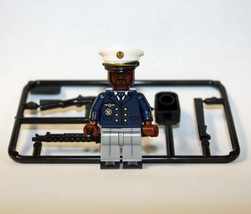 Navy Officer Ford Free Fire Video Game Building Minifigure Bricks US - £5.43 GBP