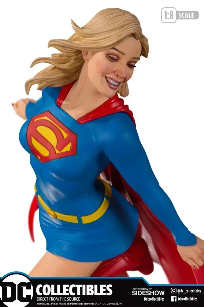 Mcfarlane Dc Comic Supergirl Figure Model Doll 31cm High Quality Version - £186.53 GBP