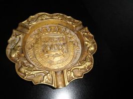 Nautical Brass Ashtray  7" Diameter image 4
