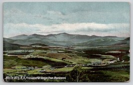 White Mts NH Presidential Range From Maplewood Postcard B42 - $5.95