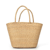 New Style Straw Handbag HANDMADE, Tote Bag Beach Straw Handbag#H259 - $49.88