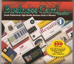 Business Card maker CDRS791 PC CD-Rom by Cosmi  for Win 98/XP  2005 - €10,24 EUR