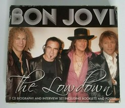 BON JOVI The Lowdown 2 CD Set Biography and Interview 2011 Audio X-Posed - £14.08 GBP