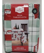 Holiday Time 60&quot;x 84&quot; Rectangle PEVA Tablecloth - $273.16 MXN