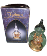 Vintage Fontanini Simonelli Hobo Clown BAND Ornament TEARDROP Glass - $40.76 CAD