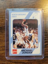 Michael Jordan 1989 Collegiate Collection #18 - Carolina&#39;s Finest 1st Edition - £10.11 GBP