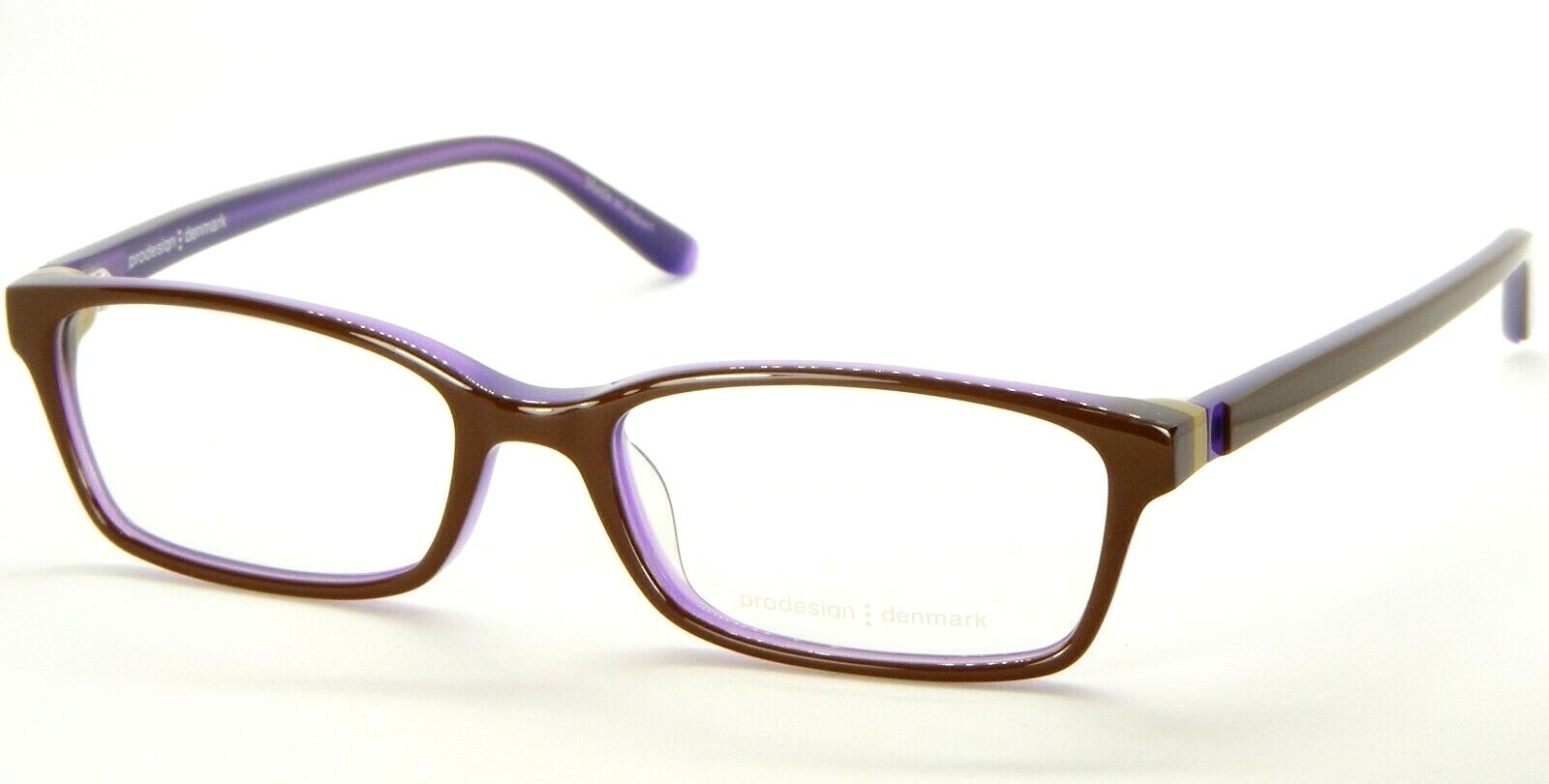 Nuevo Prodesign denmark 1731 5032 Brillante Marrón Oscuro Gafas Marco - $94.14