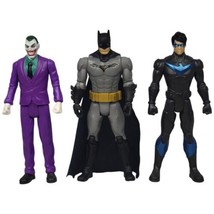 DC Comics Batman Missions Figures Batman, Joker &amp; Nightwing 6&quot; - Mattel 2018/19 - $16.70