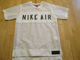Nike Air Mesh Tee Womens Size Small NSW Sportswear White 885335-010 Spellout - £16.02 GBP