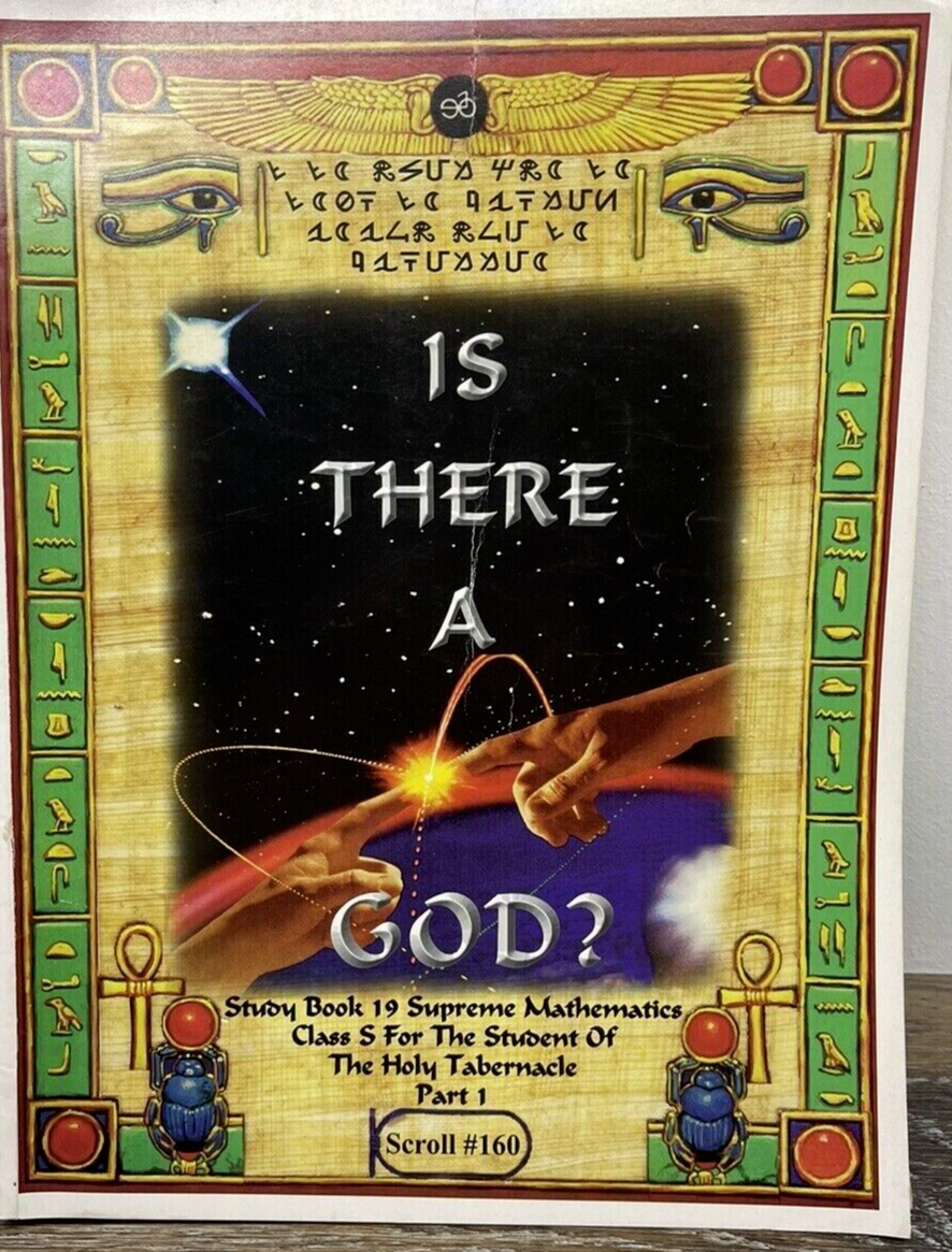 Dr Malachi Z York &quot;Is There A God Part 1&quot; Scroll# 160 Rare, ORIGINAL, Br... - $70.24