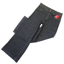 NWT SPANX 20521R Wide Leg Denim in Charcoal Pull-on Stretch Jeans XL x 3... - $118.80