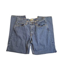 Blue Mountain Jeans Mens Size 36x32 Regular Straight Fit Denim Blue Pants READ - £16.92 GBP