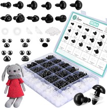662Pcs Safety Eyes and Noses for Amigurumi Junreox Preimum Safety Eyes for  - $316.07 MXN