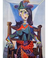 PABLO PICASSO 1942 ENGRAVING w/COA. WOW! #UniqueGift of VINTAGE Picasso ... - £169.17 GBP