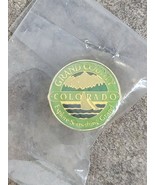 Grand County Colorado Green Travel Souvenir Lapel Hat Pin Explore Someth... - $12.99