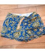 Vintage ROXY Quiksilver Boardshorts Juniors sz 3 Blue green Surfing swim... - $43.00