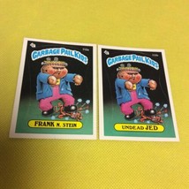1986 Garbage Pail Kids Series 3 Lot 112a FRANK N. STEIN 112b UNDEAD JED ... - $12.95