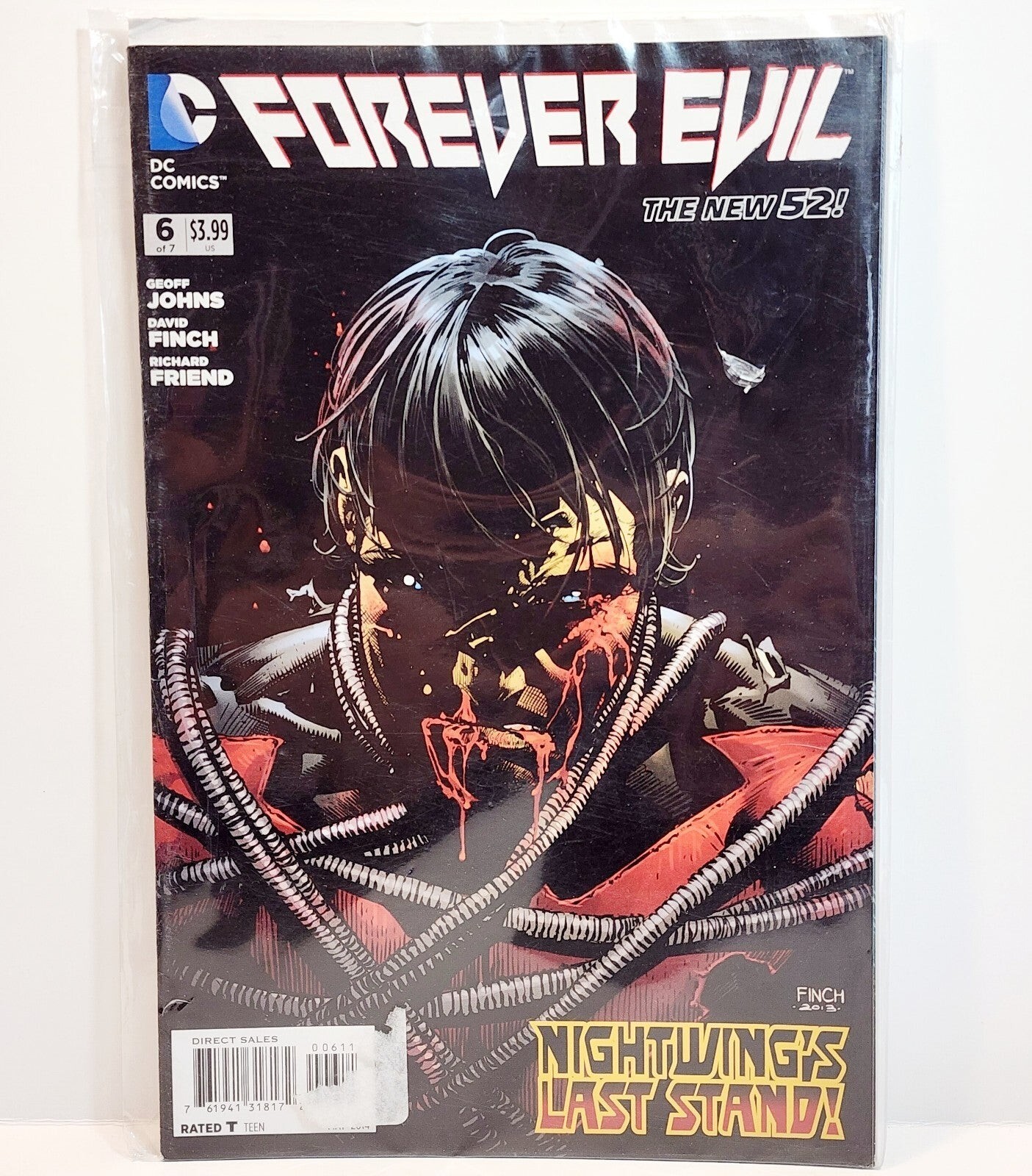 DC Comics Forever Evil 2013 6 of 7 The New 52 Nightwing's Last Stand Comic Book Item image 2