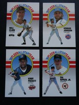 1990 Fleer All Star Team Baseball Cards Complete Your Set You U Pick From List - £0.79 GBP+