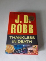 SIGNED JD Robb (Nora Roberts) Thankless in Death (Hardcover, 2013) VG, 1st - £11.07 GBP