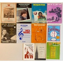 Vintage Sheet Music Lot - Elizabeth Suddards - Mister Woof / Jackson Brown - £18.35 GBP
