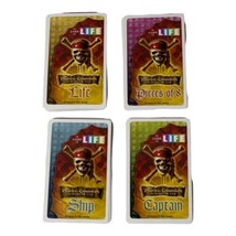 Game Parts Pieces Life Pirates Caribbean Worlds End Milton Bradley Cards Only - £3.89 GBP