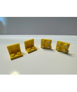 Yellow Minifigure Magnet Stand Set OF 4 - $10.00