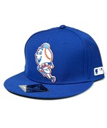 New York Mets MLB OC Sports Elite Mr. Met Blue Vintage Hat Cap Mens Fitted 7 1/2 - $23.99
