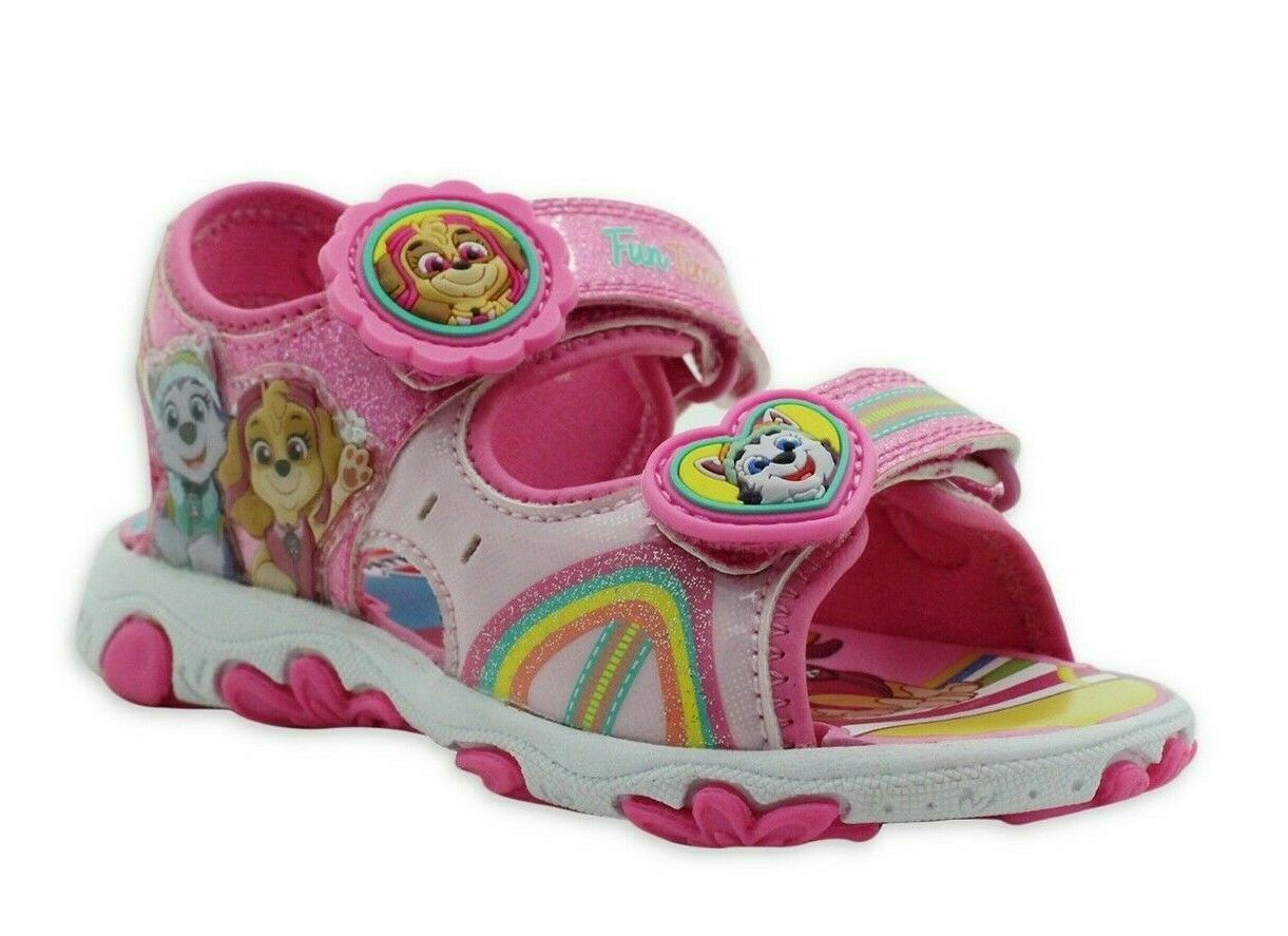 Paw Patrol Sandals Toddler Size 7 8 9 10 or 11 Skye Everest - £11.92 GBP