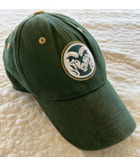 Colorado State University Rams Boys Kids Green White Embroidered Fitted Hat - $12.75 CAD