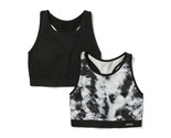 Justice Girls 2Pk Racerback Sports Bra Size 34 Multicolor - $18.80