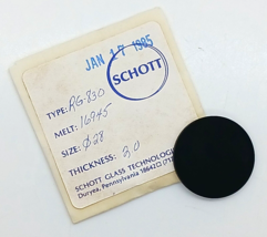 SCHOTT Filter Glass RG-830 028 X 2.0mm - $13.99