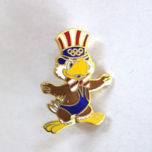 Vintage Los Angeles LA California USA 1984 Olympic Pin Series 1 Wrestling - £10.99 GBP