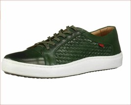 MARC JOSEPH NEW YORK Men&#39;s Leather Made in Brazil Luxury Lace-up Weave D... - $59.49