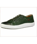 MARC JOSEPH NEW YORK Men&#39;s Leather Made in Brazil Luxury Lace-up Weave D... - $59.49