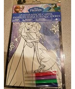 Disney Frozen Colorups ~ 1 Poster 4 Markers - $108.23 MXN