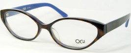OGI Evolution 9076 1493 Schildplatt/Blau Brille 53-15-140mm Japan - $84.14