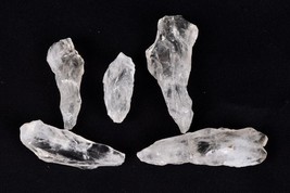 satyaloka quartz synergy 12 high frequency set of five rainbow quartz   #5412 - £31.15 GBP