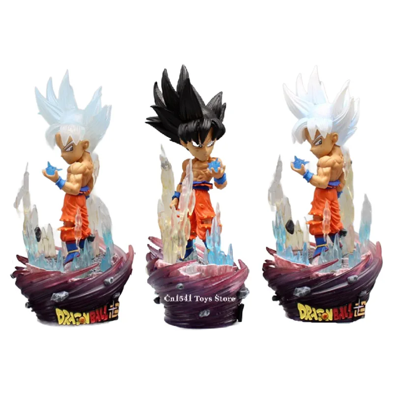 18cm Anime Dragon Ball Super Ultra Instinct Figurine Goku Action Figure Wcf Goku - $27.97+