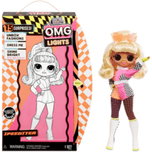 L.O.L. Surprise! O.M.G. Lights Speedster Fashion Doll with 15 Surprises - £24.74 GBP