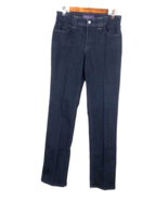 NYDJ Not Your Daughters Women&#39;s Jeans Straight Leg Dark Blue Size 8 EUC ... - £36.69 GBP