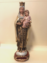 Our Lady of Mount Carmel 9" Statue, New from Colombia - £35.81 GBP